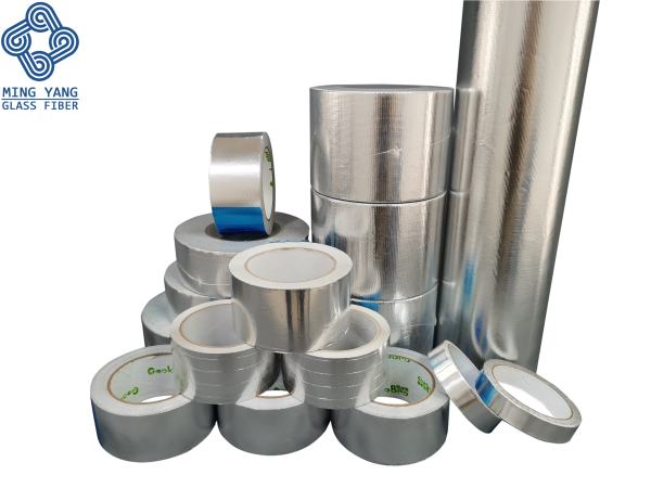 ALUMINIUM FOIL TAPE SILVER 45M X 50MM